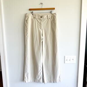 Lululemon City Sleek Utilitech Extra Wide Leg Pants Bone 32